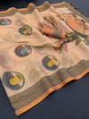 KT 2080 Soft Handloom Digital Printed Saree Wholesalers In India